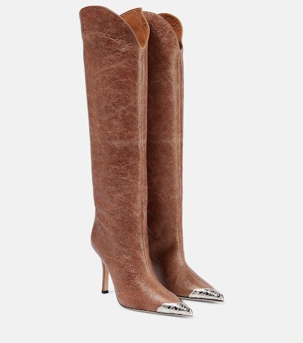 Nadia leather knee-high boots - Paris Texas - Modalova