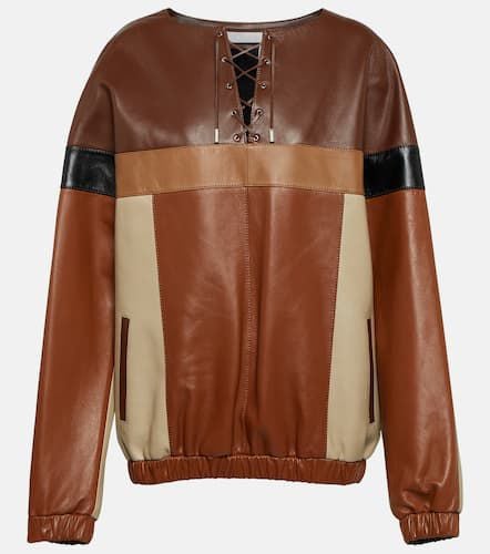 Chloé Patchwork leather blouse - Chloe - Modalova