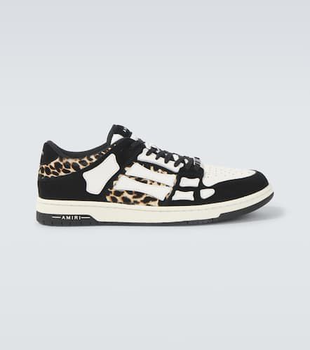 Sneakers Leopard Skel Top Low aus Leder - Amiri - Modalova