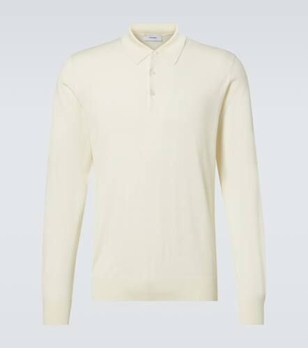 Knitted wool, silk, and cashmere polo shirt - Lardini - Modalova