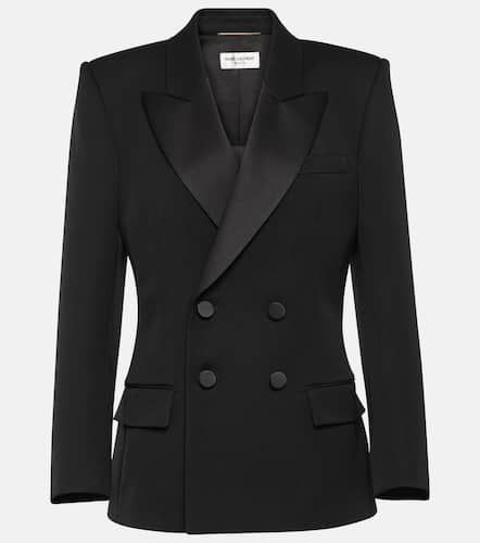 Blazer da smoking in lana - Saint Laurent - Modalova