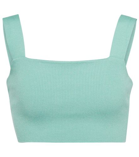 Cropped-Top aus einem Seidengemisch - Oscar de la Renta - Modalova