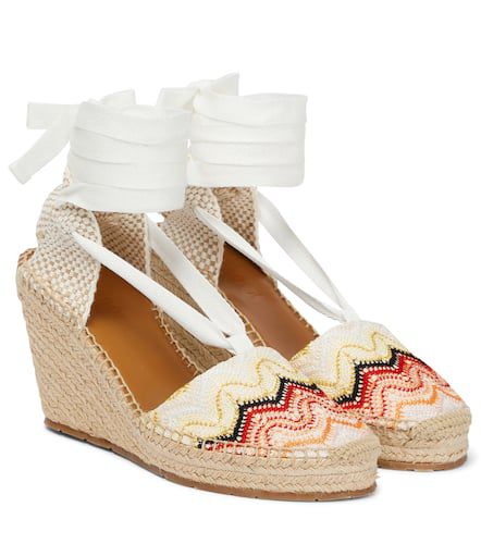 Missoni Chevron wedge espadrilles - Missoni - Modalova