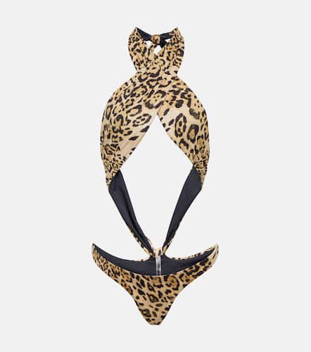 Showpony leopard-print swimsuit - Reina Olga - Modalova