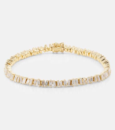 Kt bracelet with diamonds - Suzanne Kalan - Modalova