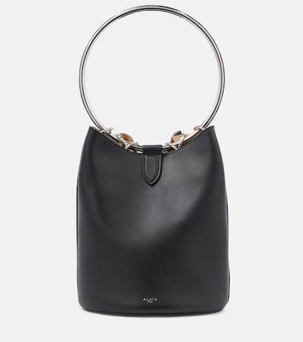 AlaÃ¯a Ring Large leather bucket bag - Alaia - Modalova