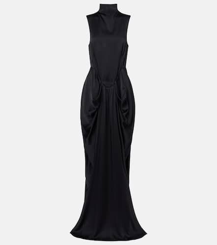 Robe longue en satin - Stella McCartney - Modalova