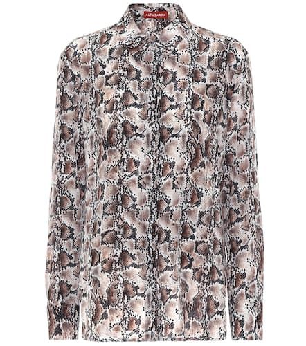 Chika snake-print silk blouse - Altuzarra - Modalova