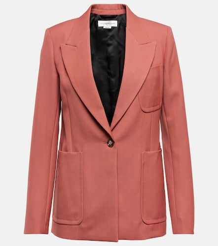 Blazer aus Schurwolle - Victoria Beckham - Modalova