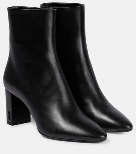 Lou leather ankle boots - Saint Laurent - Modalova