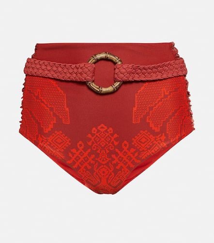 Printed reversible bikini bottoms - Johanna Ortiz - Modalova