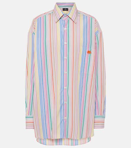 Etro Oversized striped cotton shirt - Etro - Modalova