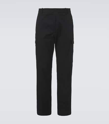 Cotton gabardine straight pants - Moncler - Modalova