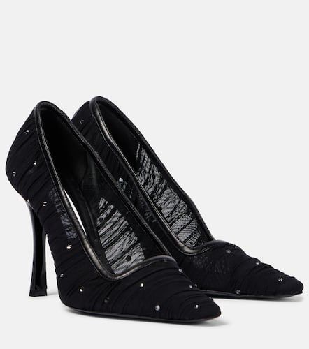 Lotta 100 embellished mesh pumps - Jimmy Choo - Modalova