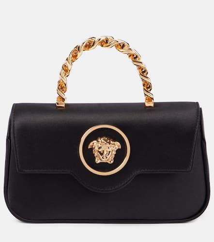 La Medusa Mini satin tote bag - Versace - Modalova