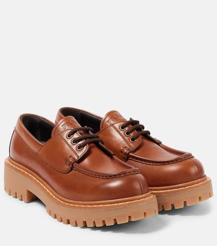 Prada Leather Derby shoes - Prada - Modalova