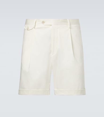 Bermudas en mezcla de algodón plisadas - Lardini - Modalova