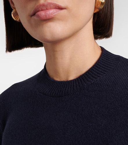 Pullover in cashmere e pelle - Bottega Veneta - Modalova