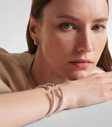 Bracciale Cable Flex® in e oro 14kt con topazi - David Yurman - Modalova