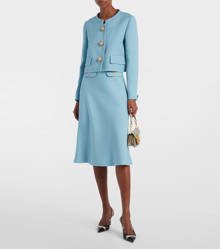 Valentino VLogo canvas midi skirt - Valentino - Modalova