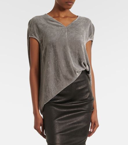 Rick Owens Top Floating in velluto - Rick Owens - Modalova