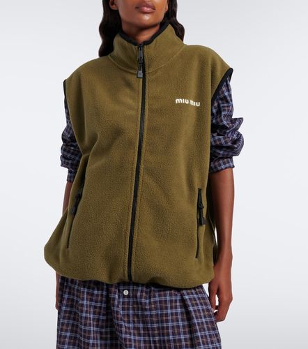 Miu Miu Fleece vest - Miu Miu - Modalova