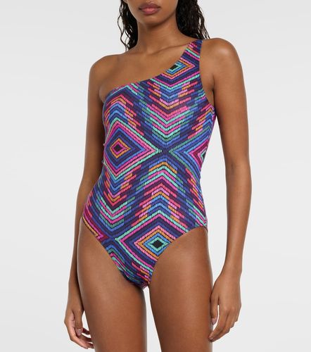 Multicolor one-shoulder swimsuit - Eres - Modalova