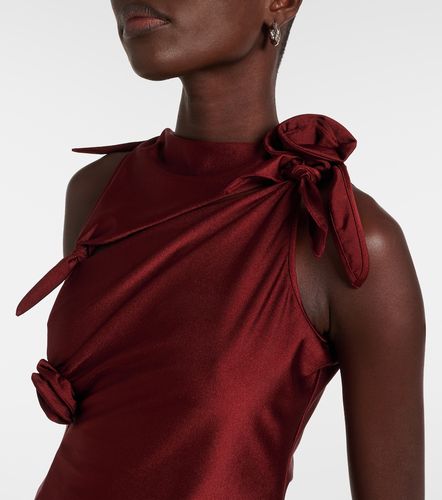 Floral-applique asymmetric top - Coperni - Modalova