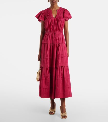 Vestido largo Marika en mezcla de algodón y seda - Ulla Johnson - Modalova