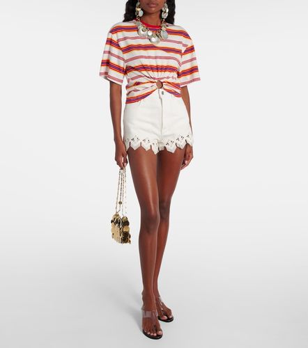 Rabanne Macrame cotton shorts - Rabanne - Modalova