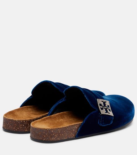 Mules Mellow in velluto con cristalli - Tory Burch - Modalova