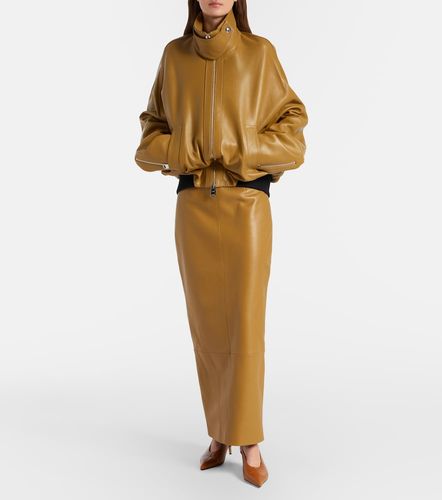 Khaite Oversized leather jacket - Khaite - Modalova