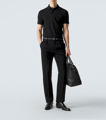 Polo en mezcla de algodón - Saint Laurent - Modalova
