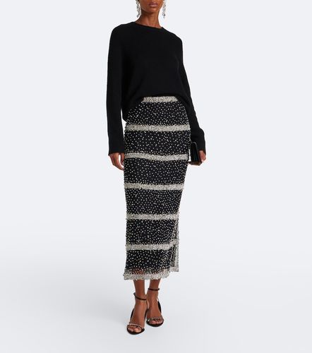 Marice crystal-embellished midi skirt - Costarellos - Modalova