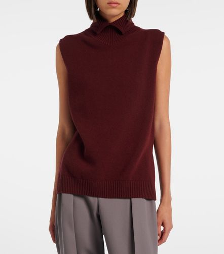 Wool turtleneck sweater vest - Jil Sander - Modalova