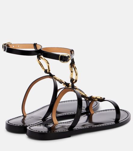 Bazaruto embellished leather sandals - Amanu - Modalova
