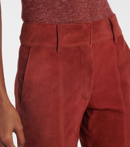 Rhein suede flared pants - Gabriela Hearst - Modalova
