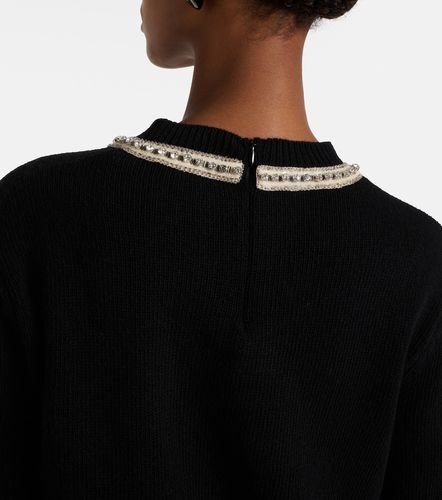 Sequined virgin wool sweater - Valentino - Modalova