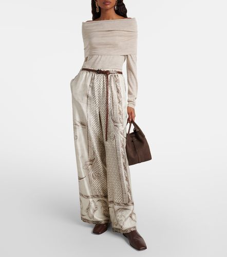 Pullover off-shoulder in cashmere - Max Mara - Modalova