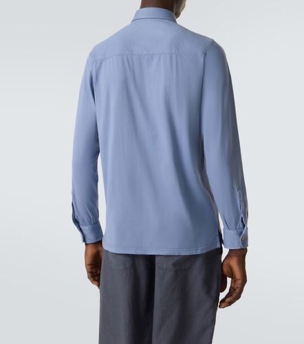 Camisa Jason de jersey de algodón - Fedeli - Modalova