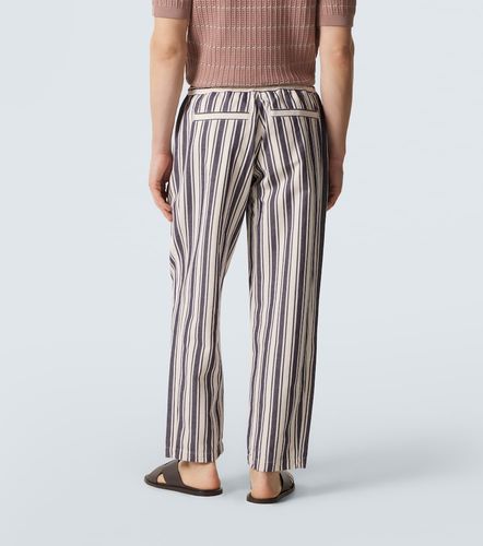Pantaloni regular Sonoran in cotone a righe - Orlebar Brown - Modalova