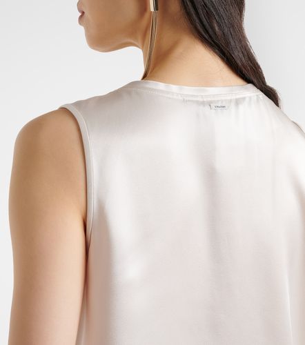 S Max Mara Estri satin top - 'S Max Mara - Modalova