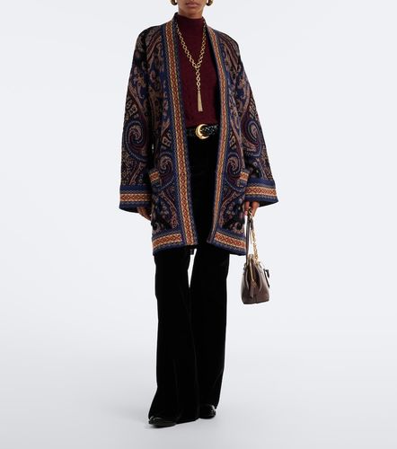 Etro Caftano in misto lana jacquard - Etro - Modalova