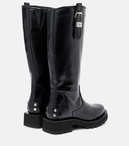 Ganni Studs knee-high boots - Ganni - Modalova