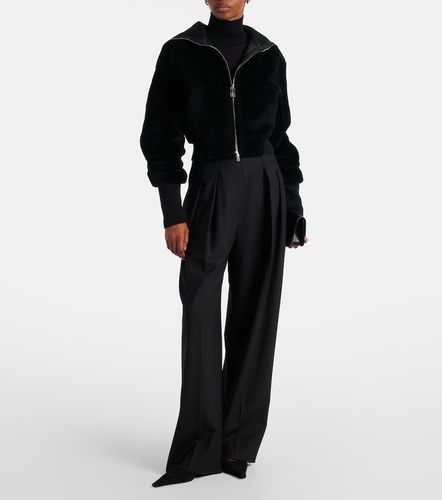 Bomber in shearling - Victoria Beckham - Modalova