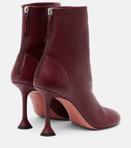 Botines Iris 95 de piel - Amina Muaddi - Modalova