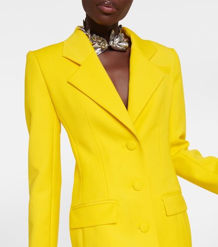 Embellished wool blazer minidress - Area - Modalova