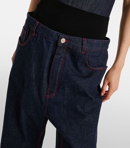 Alaïa Jeans a gamba larga e vita alta - Alaia - Modalova