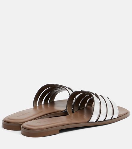 Tory Burch Metallic leather slides - Tory Burch - Modalova