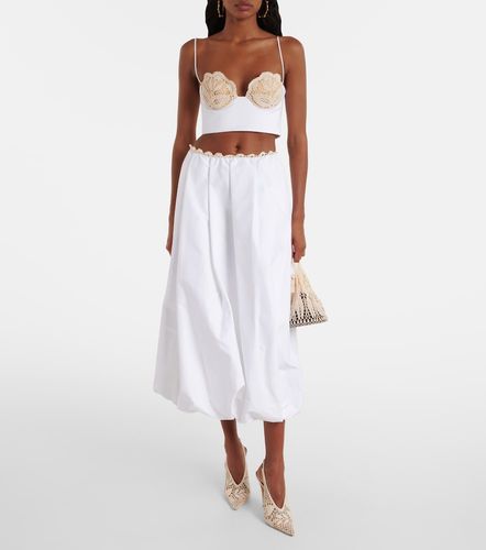 Crochet cotton bustier top - Magda Butrym - Modalova